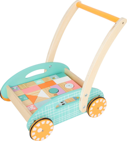 small foot Pastell baby walker | baby walker | trä