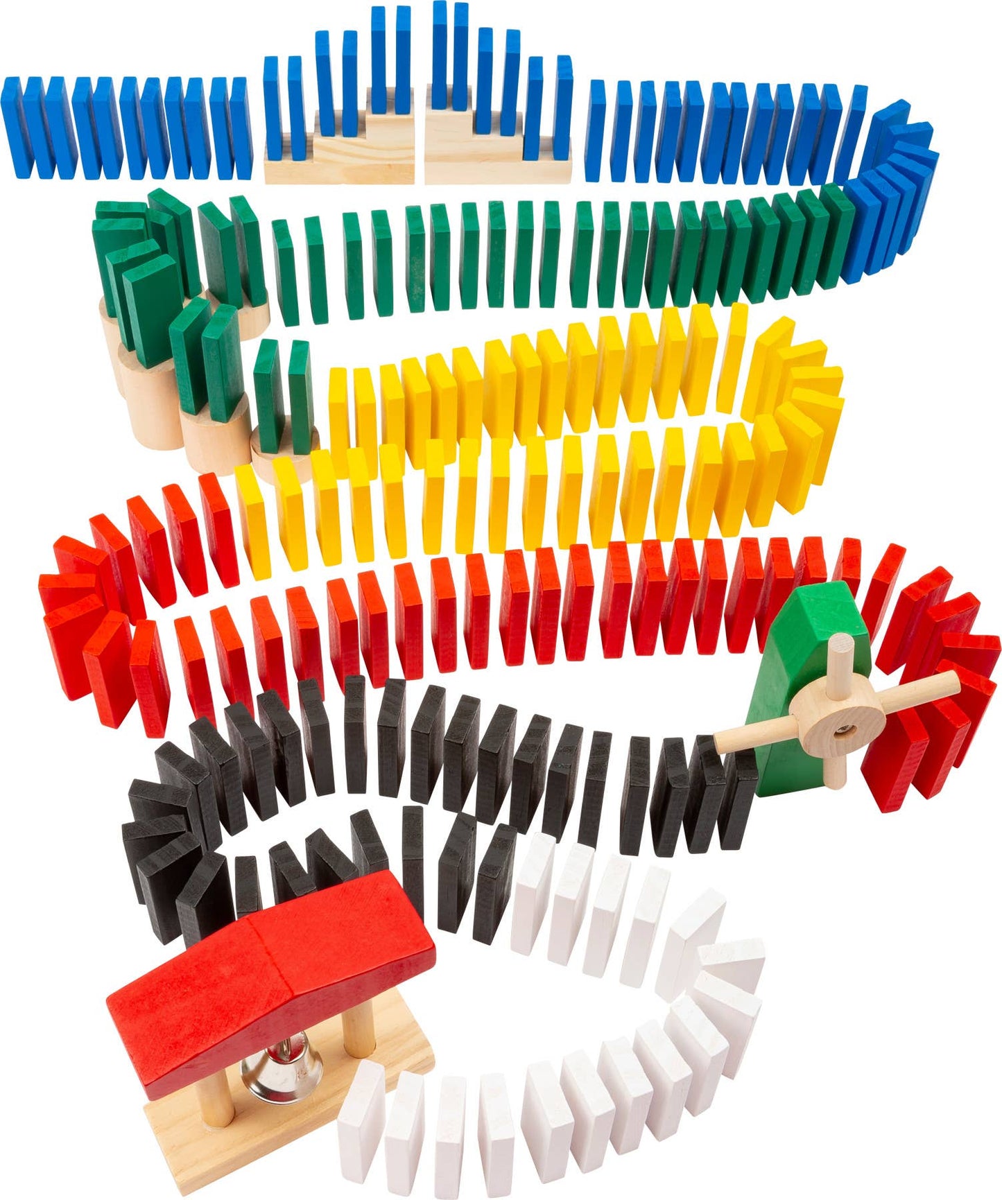 small foot small foot Domino Rally | Skicklighetsspel | Trä