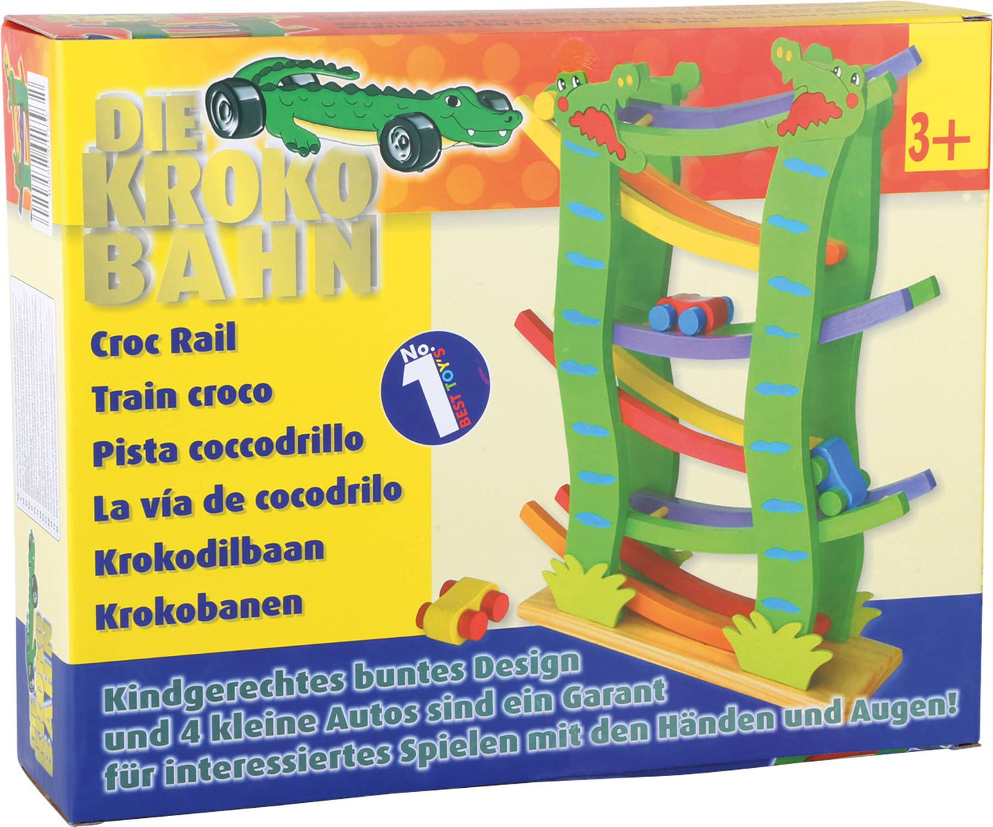 small foot Crocodile racerbana | bollbanor | trä
