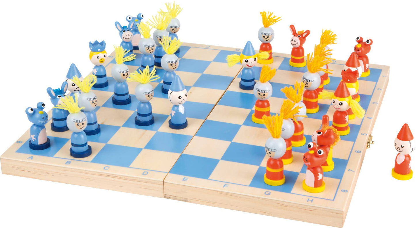 small foot Chess Knight | Brädspel | Trä
