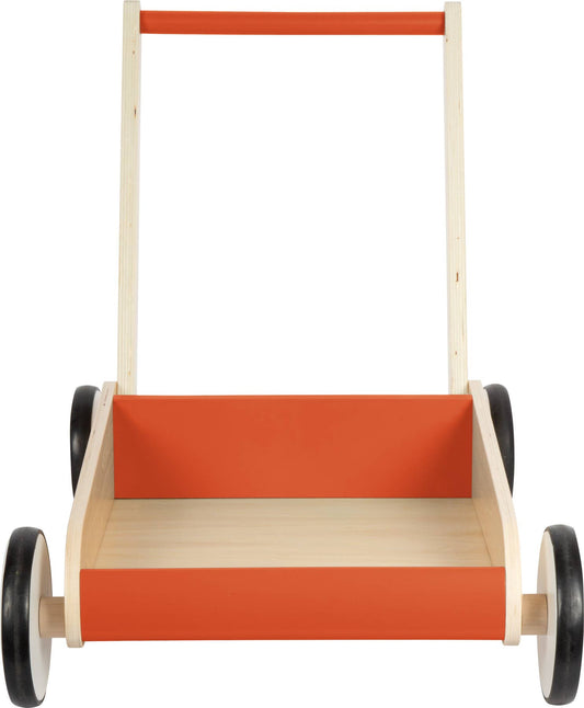 small foot Kopparröd babyrullator | Motoriska färdigheter | Träleksaker