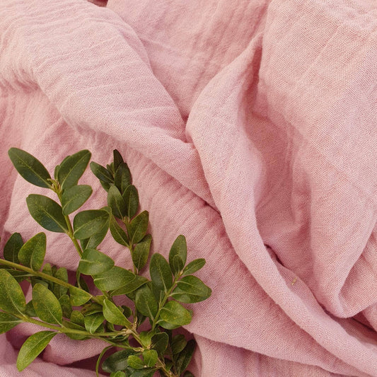 Summerville organic Ekologisk Baby Prasslande Swaddle Blek Malva