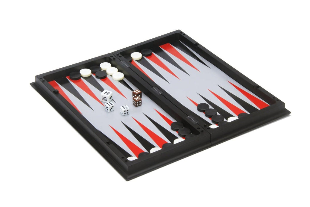 Engelhart - Magnetiskt vikbart resespel schack/backgammon