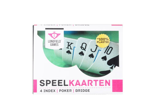 Spelkort 100% plast, 2 set