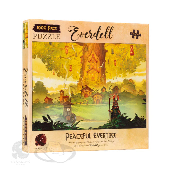 Puzzle - Everdell Peaceful Evertree (1000 pieces)
