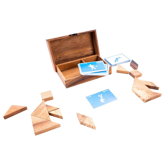 Dubbelt Tangram pussel