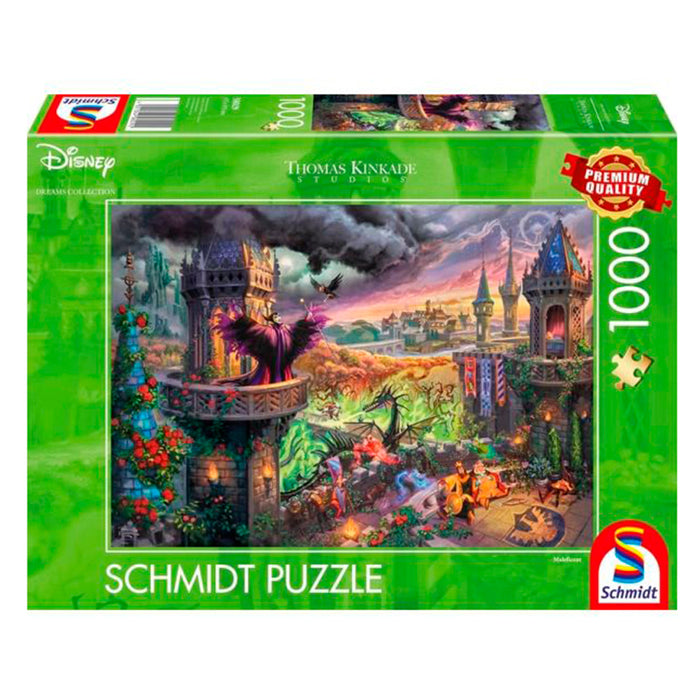 Puzzle - Thomas Kinkade: Disney Maleficent (1000 Pieces)