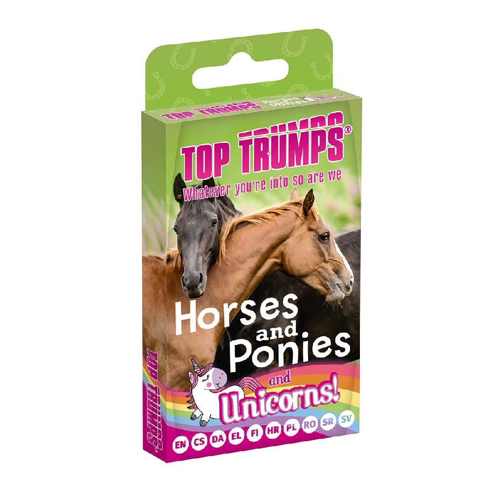Winning Moves - Top Trumps - Horses & Unicorns - Tuck Box (EN)