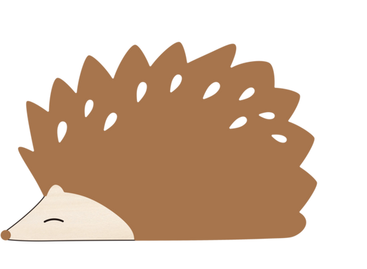 Oh, Poppy! THEA THE HEDGEHOG WALL LAMP