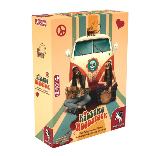 Pegasus Spiele - Deadly Dinner 3 - Killing Woodstock (EN)