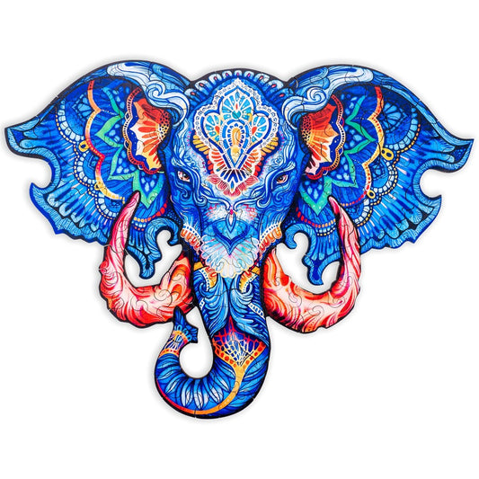 Pussel A4 Elefant