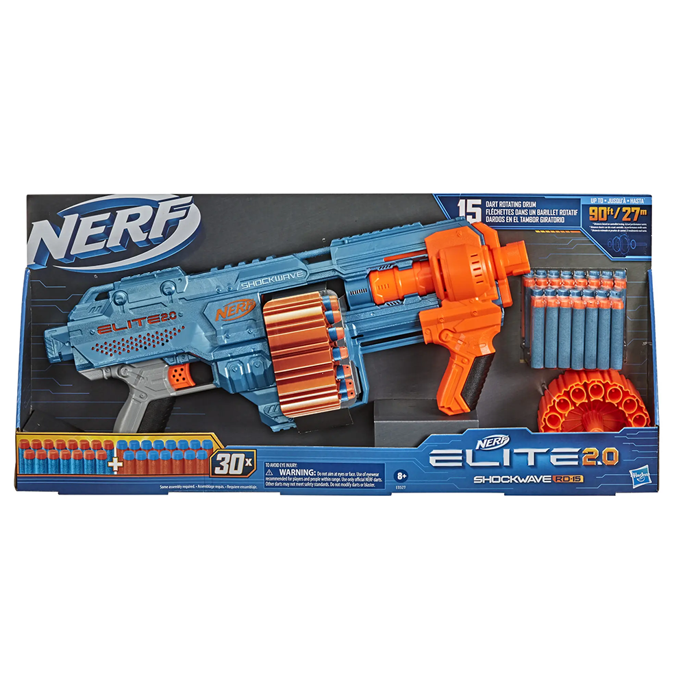Nerf Elite 2.0 Shockwave RD15