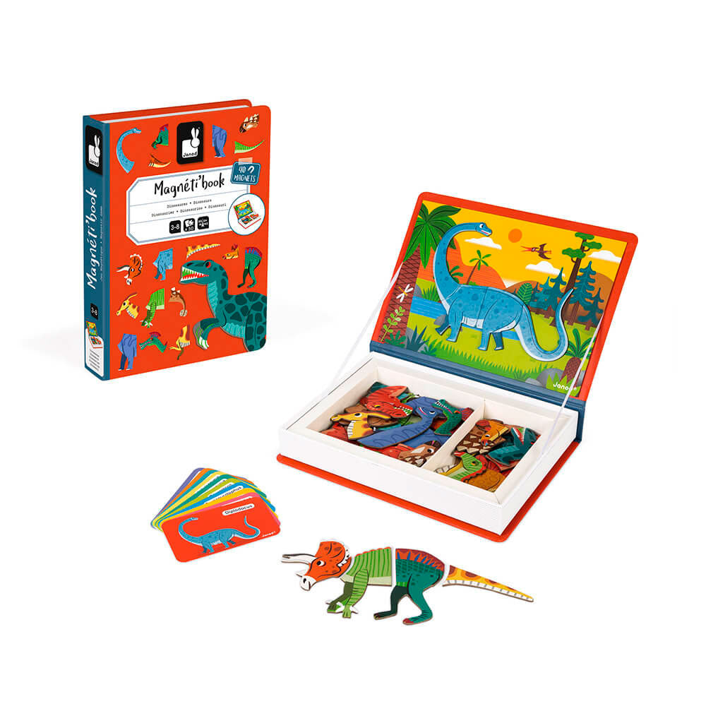 Magneti'book - Dinosaurs Magneti'book - 40 magnets