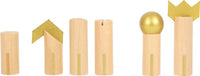 small foot Schack och Backgammon Gold Edition