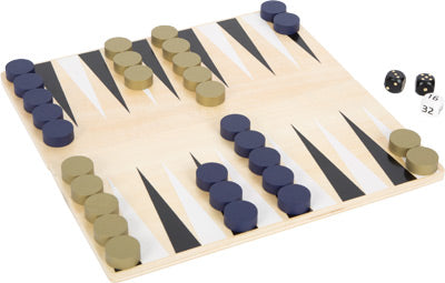small foot Schack och Backgammon Gold Edition