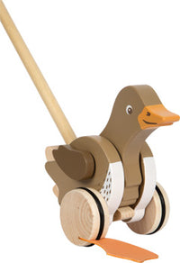 small foot Glidande anka med rörligt huvud