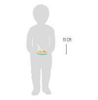 small foot Segelbåtar i trä