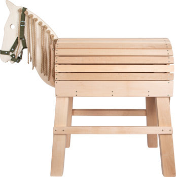 small foot Trähäst med Förvaring