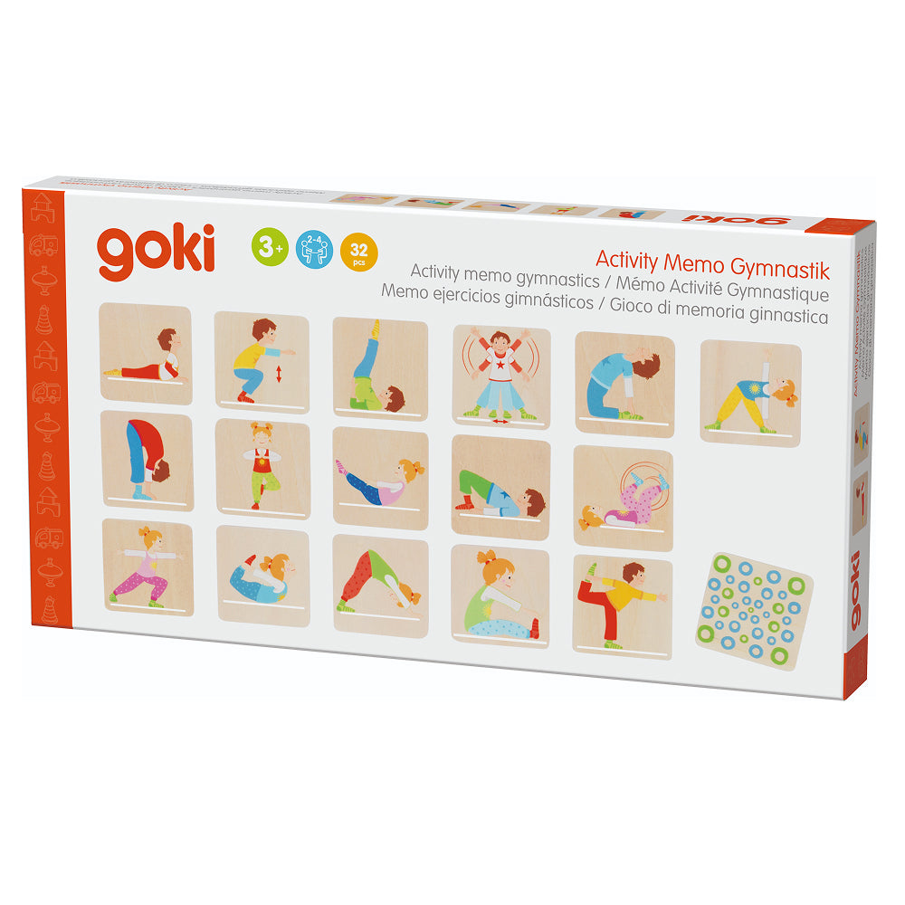 Activity Memo Gymnastics – Vem minns rörelserna bäst?