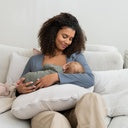 Doomoo Amningskudde Uppblåsbar - Sand