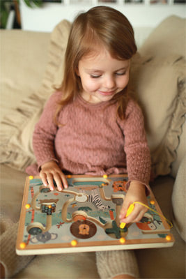 small foot Magnetisk labyrint Safari
