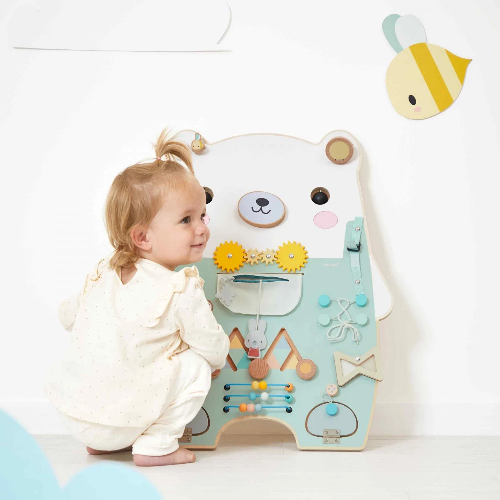 Janod - Pure - Bear Activity Board