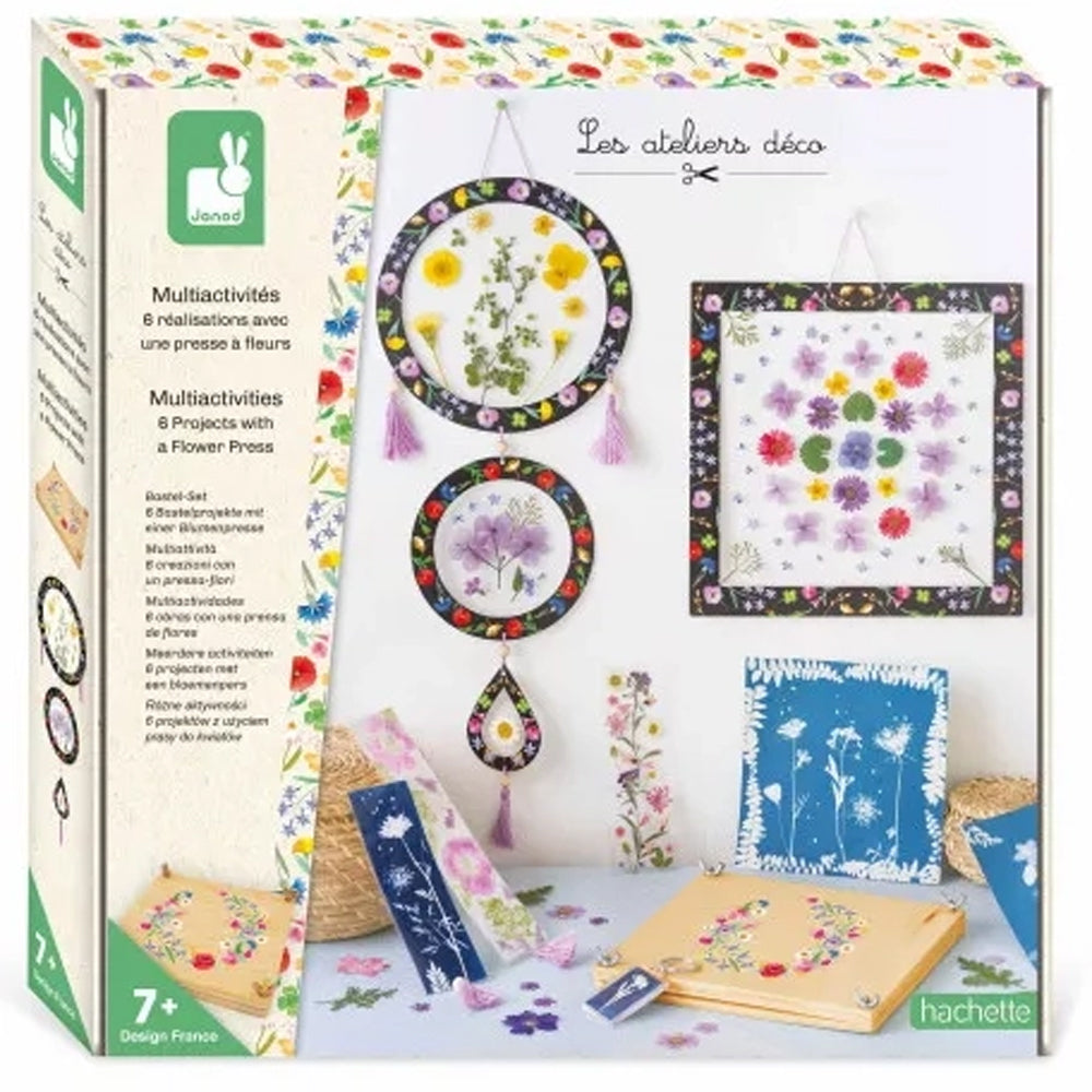 Janod - Multiactivities 6 Projects With A Flower Press
