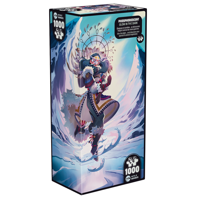 Puzzle Twist - Glow In The Dark: Ice Spirit (1000 pieces)