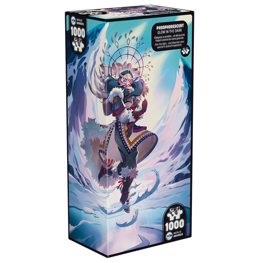 Puzzle Twist - Glow In The Dark: Ice Spirit (1000 pieces)