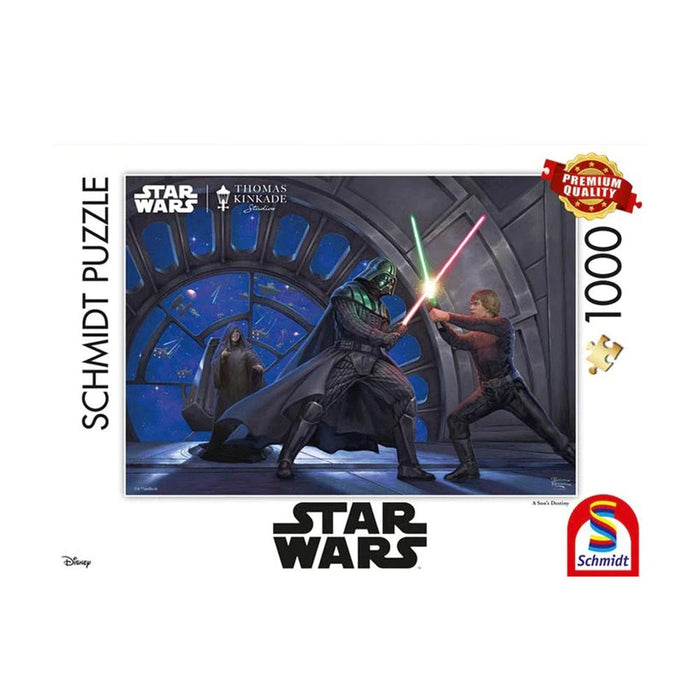 Puzzle - Thomas Kinkade: Star Wars A sons Destiny (1000 pieces)