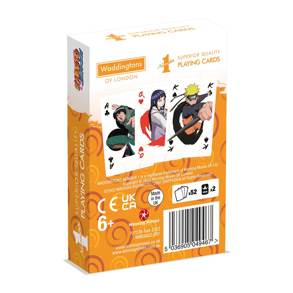 Winning Moves - Naruto - Playing Cards