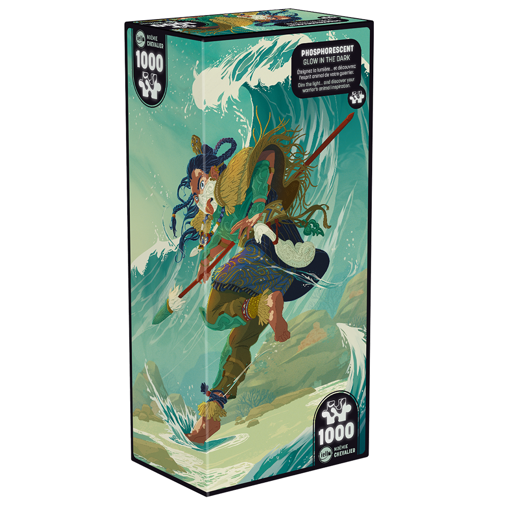 Puzzle Twist - Glow In The Dark: Sea Spirit (1000 pieces)