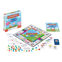 Winning Moves - Monopoly Junior - Peppa Pig/Gurli Gris (EN)
