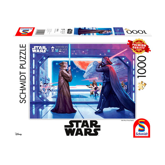 Puzzle - Thomas Kinkade: Star Wars - Obi Wans Final Battle (1000 Pieces)