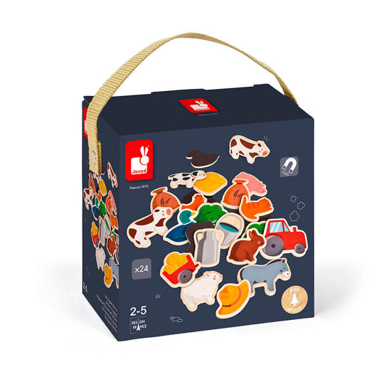 Farm Magnets - Wood (24 pieces)