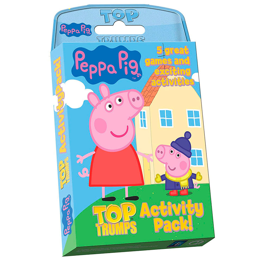 Winning Moves - Top Trumps - Gurli Gris/Peppa Pig Activity - Collector's Tin (EN)