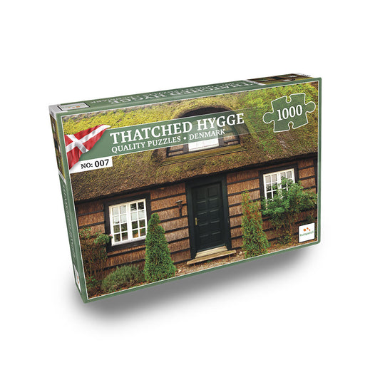 Nordic Quality Puzzles - DA:007 - Thatched Hygge (1000 pieces)