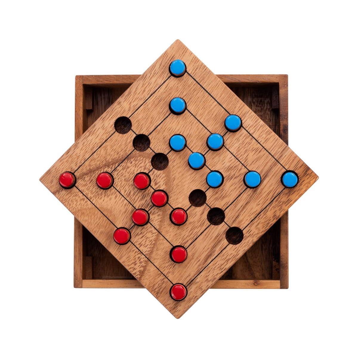 Nio män Morris brädspel