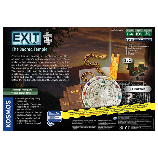 Kosmos - EXIT + PUZZLE: The Sacred Temple (EN)