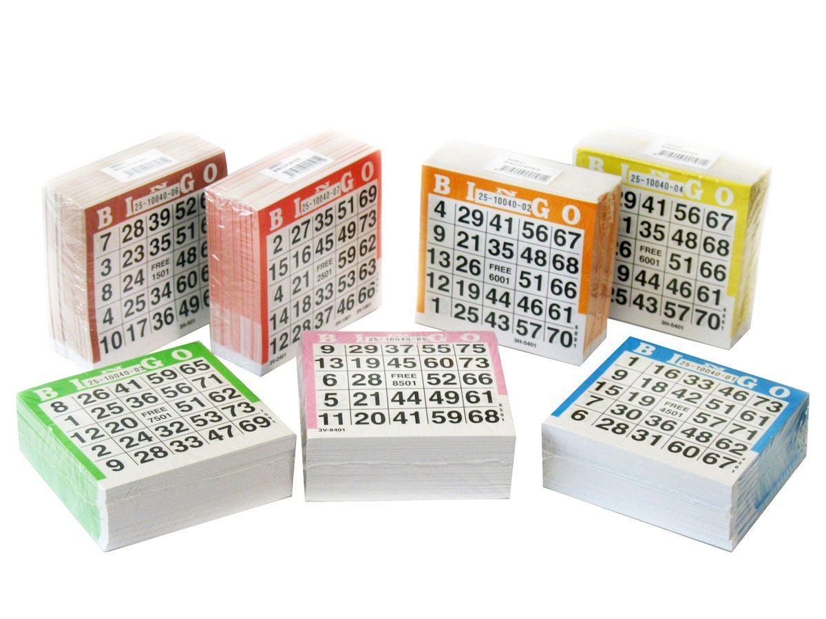 Bingokort 10500 ark