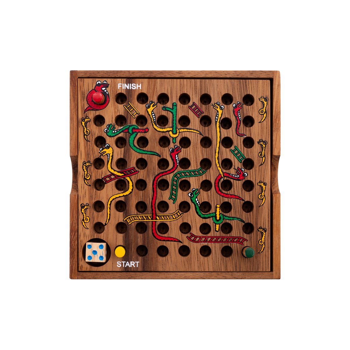 Ormar och stege brädspel