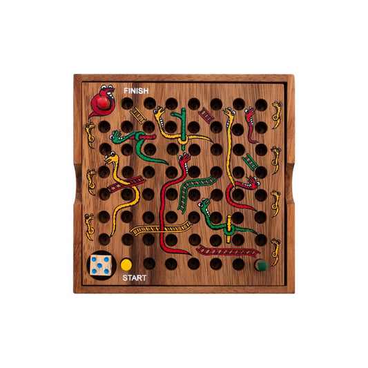 Ormar och stege brädspel