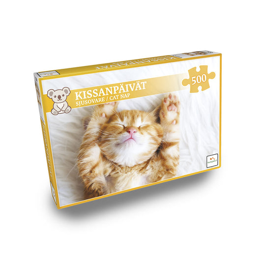 Nordic Quality Puzzles - Cat Nap (500 pieces)