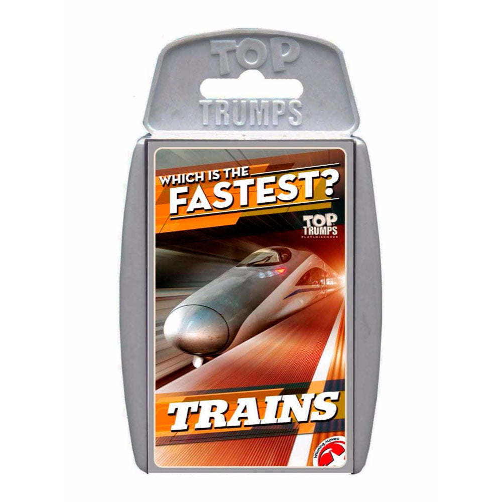 Winning Moves - Top Trumps - Trains (EN)