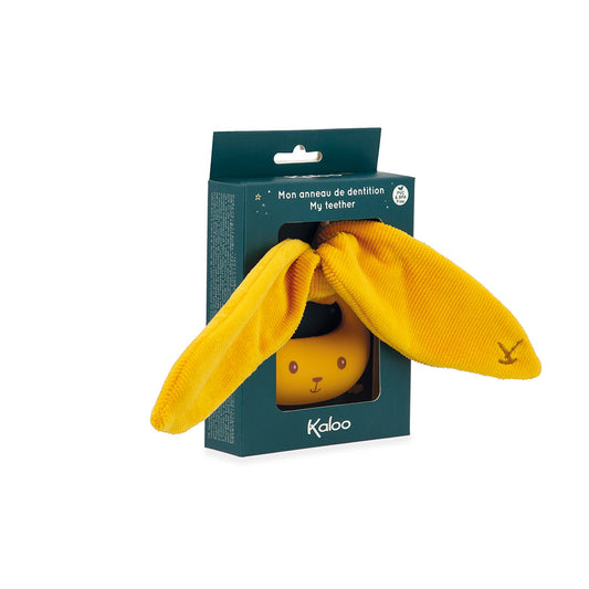 Rabbit teether ochre