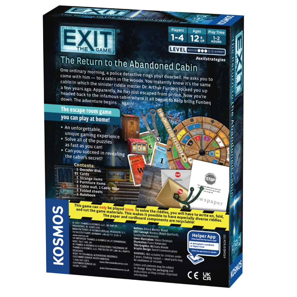 Kosmos - EXIT 18: Return To The Abandoned Cabin (EN)