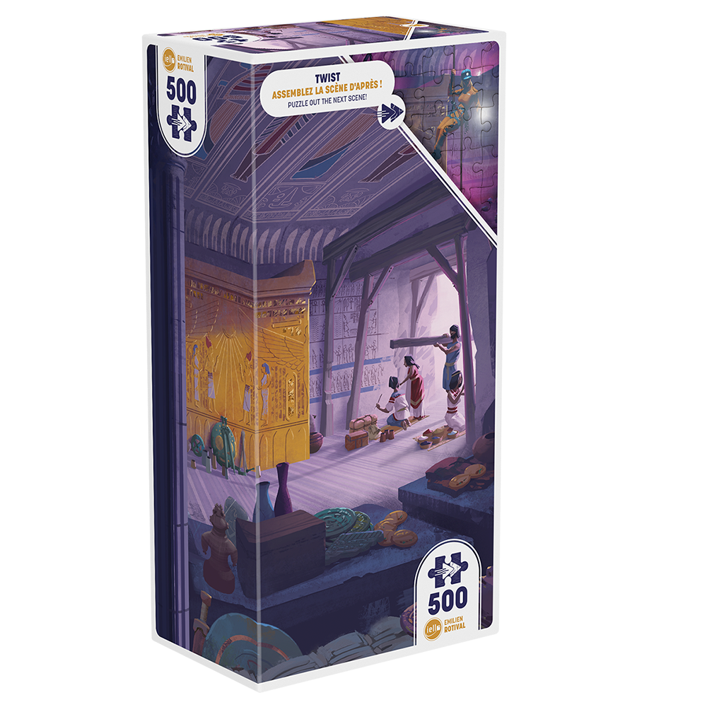 Puzzle Twist: Ancient Tomb (500 pieces)