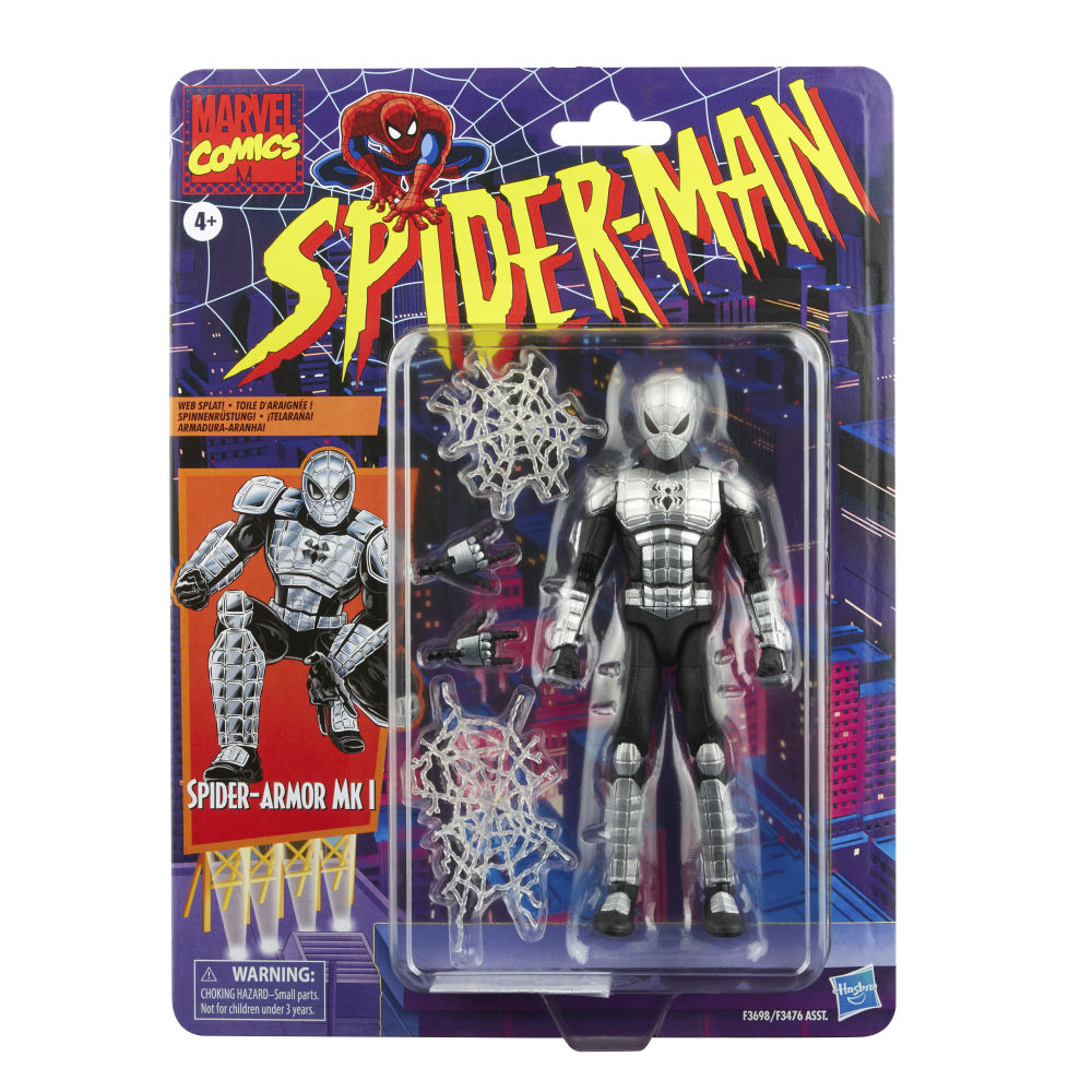 Spider-Man Legends 6In Retro Mk 1 Spider-Man Armor