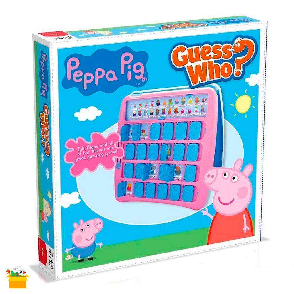 Winning Moves - Hvem er Hvem/Gjett hvem? - Gurli Gris/Peppa Pig (EN)