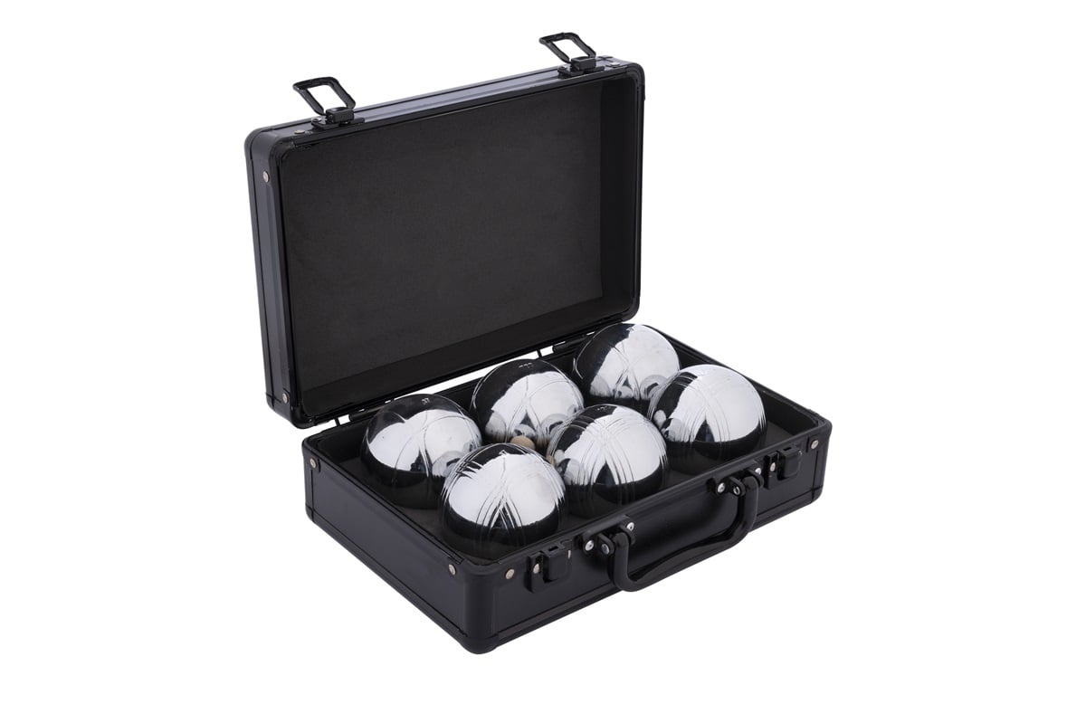 Boules set i aluminiumfodral